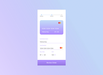 Daily UI Challenge #002 adobe xd checkout checkout page daily ui daily ui 002 daily ui challenge dailyui dailyui 002 dailyuichallenge ios payment payment form