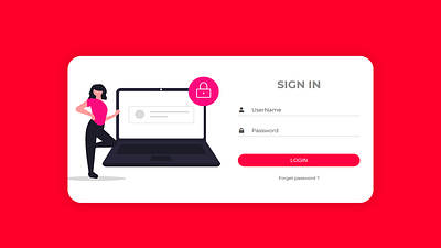 Html Css Login Form designs, themes, templates and downloadable graphic ...
