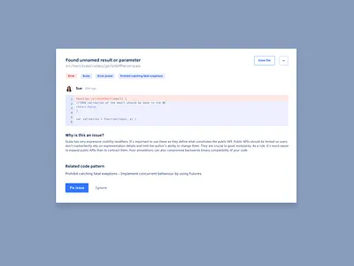 Fix it exploration app code