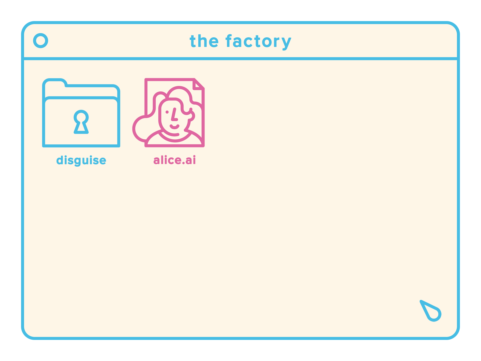 Where'd Alice go? animation cryptography disguise encryption files illustration tresorit window