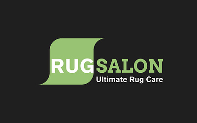 RUG SALON - Ultimate Rug Care brand branding business company creative design eyecatching flat life lifestyle logo logo design minimal minimalist logo modern modern logo rug salon unique unique logo