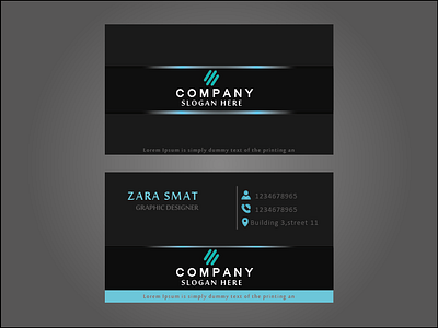 BUSINESS CARD HAVE BLUE LIGHT branding design stationery design typography