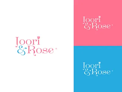 Joori & Rose Logo beauty beauty logo branding design flat icon illustration logo logo design rose rose logo typography usman usman chaudhery vector web