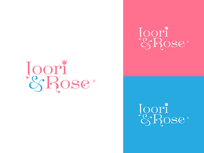 Joori & Rose Logo beauty beauty logo branding design flat icon illustration logo logo design rose rose logo typography usman usman chaudhery vector web