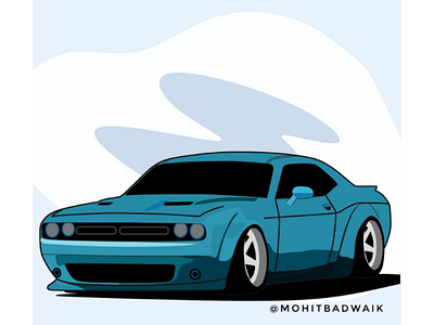 Mustang artwork illustrator mustang vectordesign