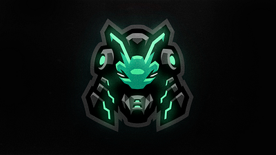 Cyber Samurai Mascot Logo angry art branding cyber design e sports illustration logo mascot mascot logo samurai vector
