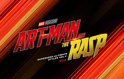 Superhero Ultimate Text Effects vol.2 3d ant ant man avengers comics effects hero logo man marvel mockup photoshop style styles superhero template text thor type wasp