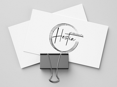 Hestia Logo Design brand branding design logo logo design sketch