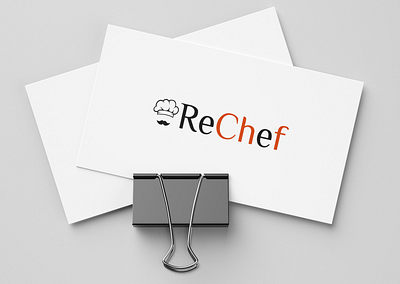 ReChef Logo Design brand branding design logo logo design sketch