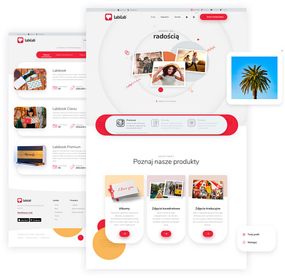 Labilab album android animation ecommerce ecommerce app ios landing photos ui ux webdesign website