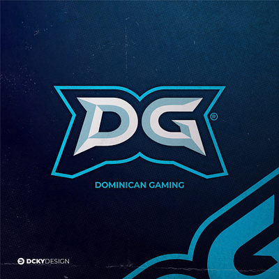 D+G Monogram Logo For Dominican Gaming design esport esportlogo esports esports logo gamelogo gaminglogo illustration letter logo letter logo design lettering letters logo mascot mascot logo mixer monogram monogram logo twitch