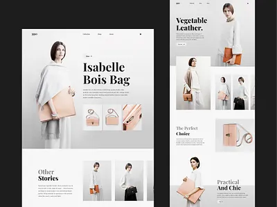 ))))O design bag design ecommerce ecommerce design fashion fashion design layout ui uidesign websdesign website websites