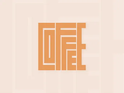 Coffee Typography | Inspired design icon illustration logodesign typography typography art vector