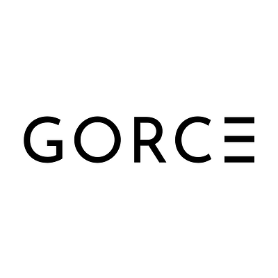 gorce instagram black black branding design font design gorce logo logo design minimal minimalist logo modern modern design typogaphy