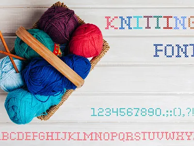 Knitting Font christmas sweater fonts clothes crochet font cross font cross font symbol crossfont denim font embroidery font fashion font fonts free fonts heart fonts knitting knitting font knitting needle font stitch font sweater font wool font yarn font
