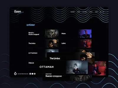 Ozen Concept design minimal ui ux web website