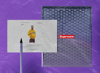 Supreme - part 2 app branding design redesign supreme ui ux