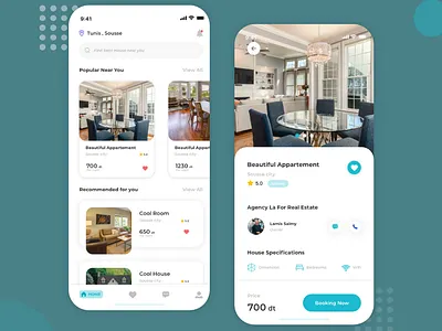 RealUI - real estate mobile app