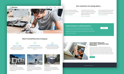 TemplateToaster Website Builder | Elective WP Theme elective electronics repair repair shop templatetoaster web development webdesign website builder wordpress wordpress theme wordpress theme design