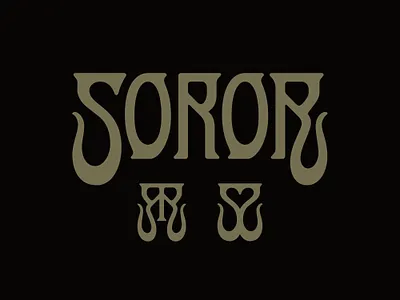 Soror badge badge design branding design logo logo design picto soror typo