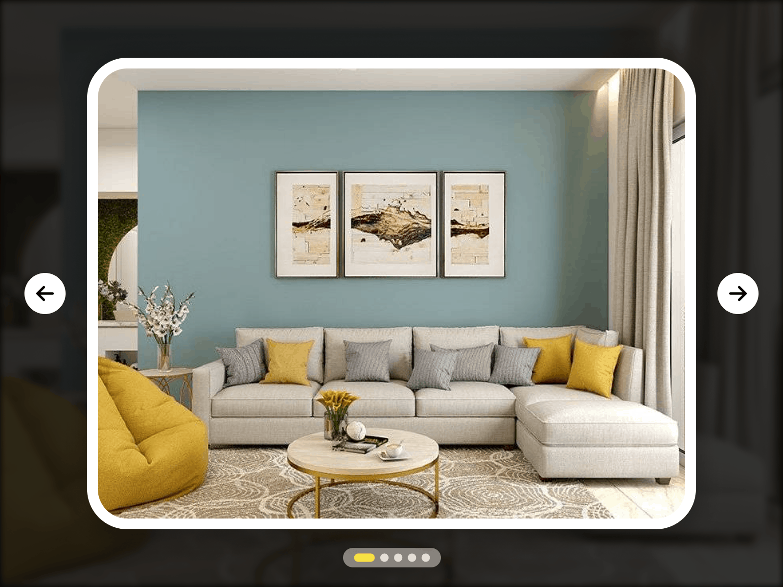 Photo GIF Slider for App & Web ai animation exterior gallery gif home house hub interior mobile app photo slider web website