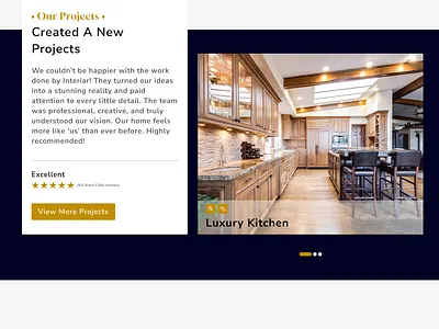 Interiar – Interior Design Website architecture clean ui commercial interiors furniture design home decor interior design interior styling landing page luxury interiors residential design space planning web design website concept