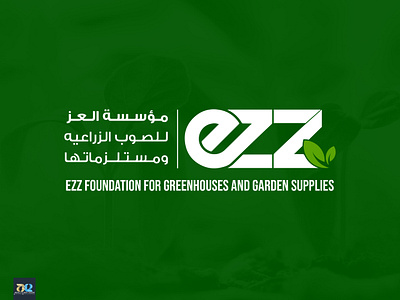 EZZ Foundation | Logo branding design dribbble ezz ezz green green logo greenhouse greenhouse logo illustration logo