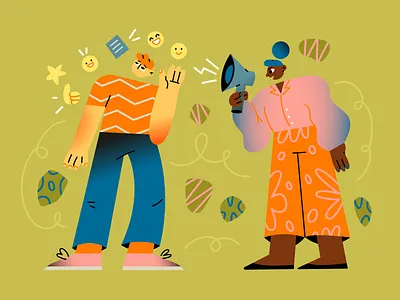 Message sent character character design colorful design illustration illustration pack jose ui illustration vector web illustration