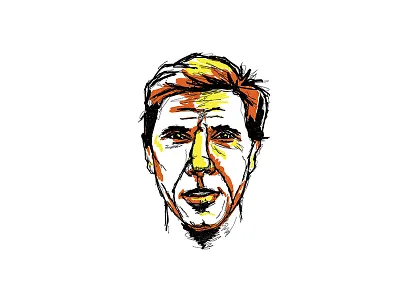 Eddy Merckx concept cycling cyclist illustration portrait
