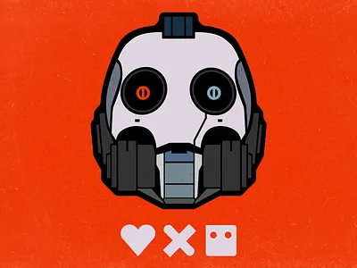 Love, Death + Robots death design dribbble georgia graphic design illustration illustrator love movie robots tbilisi vector