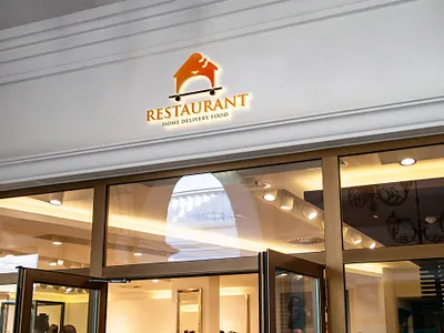 Restaurant Logo bistro business catering chef cuisine food home delivery logo resort restaurant logo