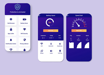 Mobile security app design