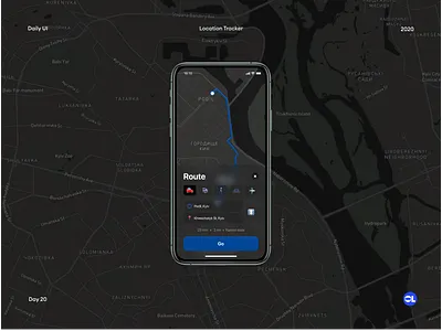 Maps Concept - DailyUI #020 dailyui dailyui 020 design location maps ui