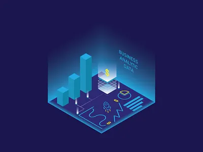 Isometric Design 3d business design flatillustration illustration infographic isometric vector