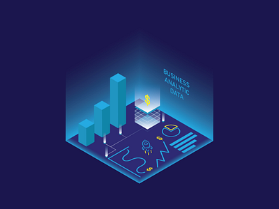 Isometric Design 3d business design flatillustration illustration infographic isometric vector