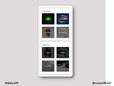 dailyui91 091 curated for you dailyui091 dailyuichallenge