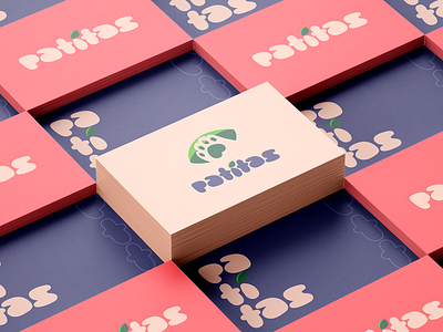 Patitas | Visual Identity brand branding cat cat logo cute dog food logo logotipo logotype marca organic organic food petfood