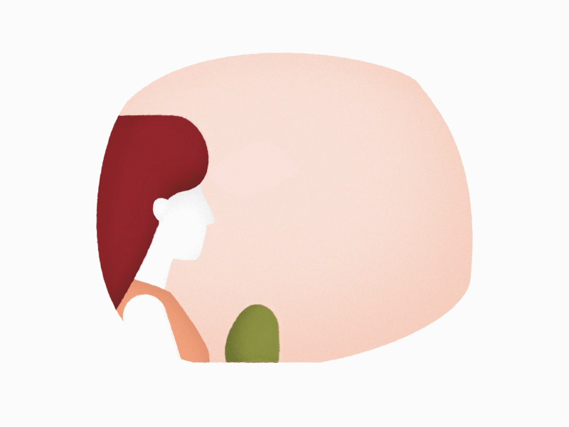 Walking 2d 2d animation after effect after effects animation design illustration motion nature relax