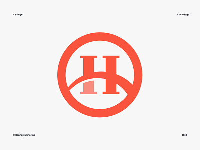 H bridge logo arc bridge capital letter connect golden gate bridge grid logo h h logo letter h lettermark logo logo design logo designer logomark london bridge modern logo symbol icon vector mark type typogaphy