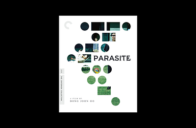 Parasite for The Criterion Collection cover design experiment font illustration logo product simple type typography