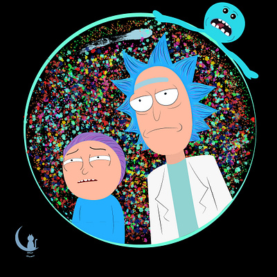 rickandmorty art artwork character design dreamcatcher illustration illustrator rick rickandmorty ricksanchez