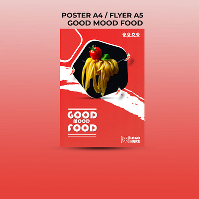 Good Mood Food advertising advertising design advertising flyer design festival festival poster flyer food and drink food flyer food poster good food good mood good mood food poster design