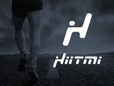 Hiitmi-logo app fitness fitness logo icon logo logodesign logotype sports logo typography