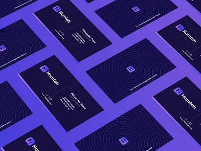 Business card design for Hontah brand brand identity branding business card design businesscard design graphic design inspiration interface logo logotype music