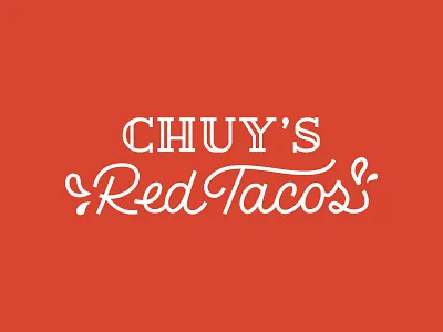 Chuy's Red Tacos birria chuys food handlettering mexican milwaukee taco taco truck