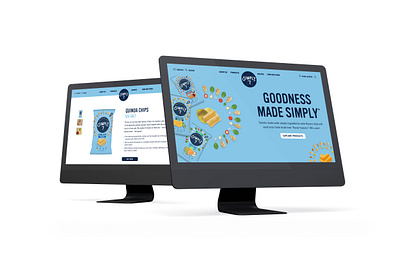 Simply 7 Website Design design food and drink web design website