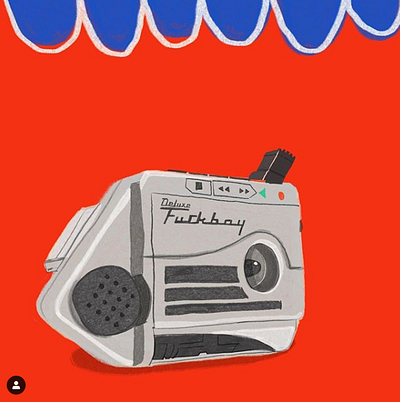 Talkboy F*ckboy crayon design fuckboy illustration illustrator nostalgia pencil retro talkboy toys