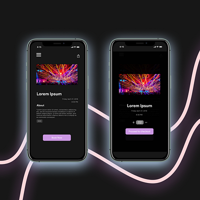 Pumped | Event Booking App branding design icon illustration typography ui ux vector