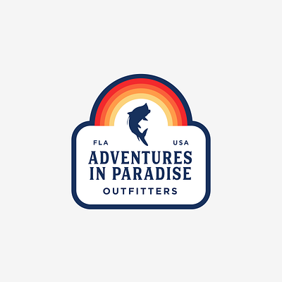 Adventures in Paradise badfish design fishing outdoors tarpon