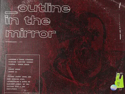 Outline in the Mirror dailyui design music social ui